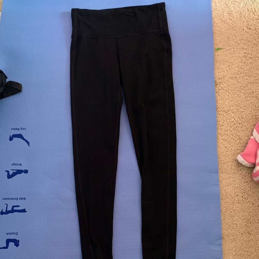 black athleta leggings